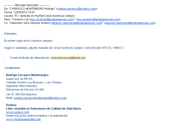 Federación Los Bronces acusa persecución y amenazas a la integridad de dirigentes