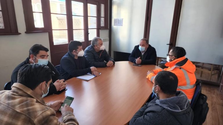 MESA DE COORDINACIÓN SE REÚNE CON DELEGADO PRESIDENCIAL DE LA PROV. DE LOS ANDES