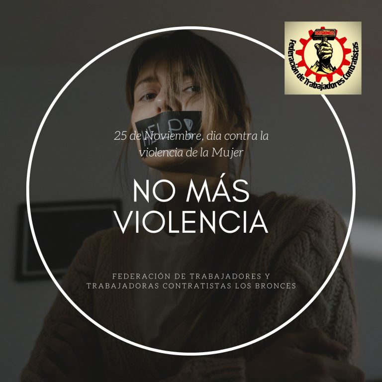 No más violencia en contra de las mujeres