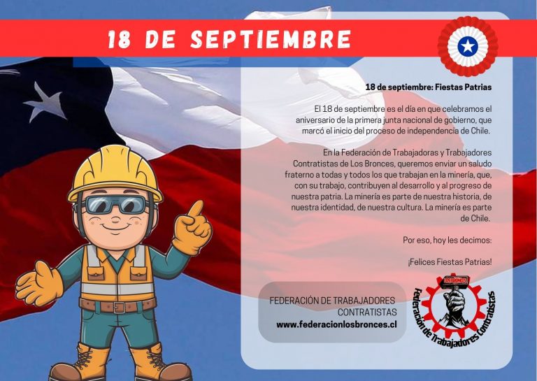 FELICES FIESTAS PATRIAS 2024