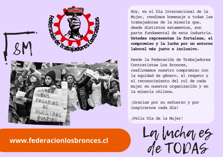 8M – DÍA INTERNACIONAL DE LA MUJER